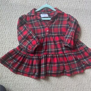 Old Navy Kids Red Plaid girls 3T dress
